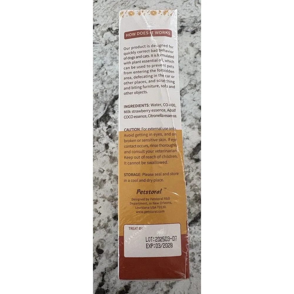 Pet No-Go & Puppy Potty Training Spray - Pet Deterrent Spray for Stop Chewing